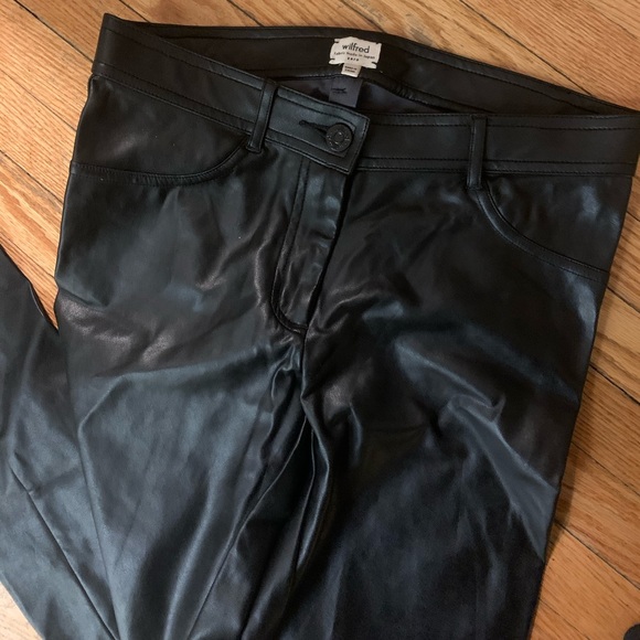 Wilfred faux leather pant - Picture 3 of 3